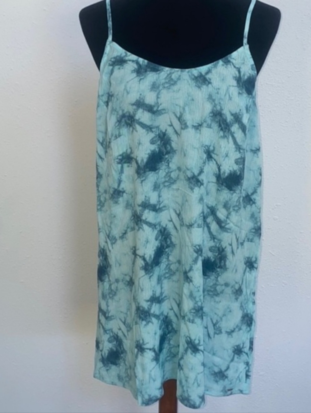 PINK Victoria's Secret Blue Tie-Dye Swim cover up.